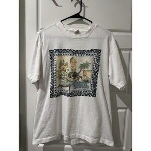 Vintage Fruit Of The Loom John‎ Denver Earth Songs Men's large T-Shirt